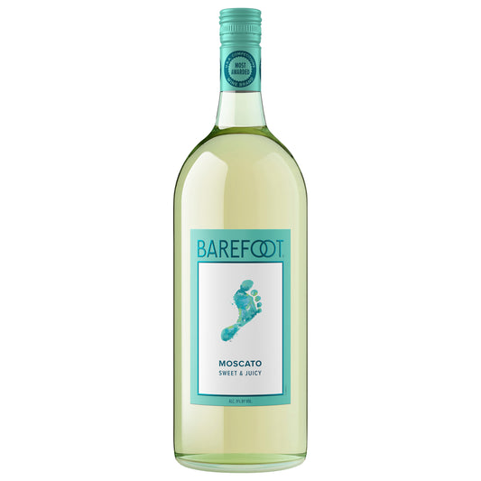 Barefoot Cellars Moscato White Wine 1.5L Bottle