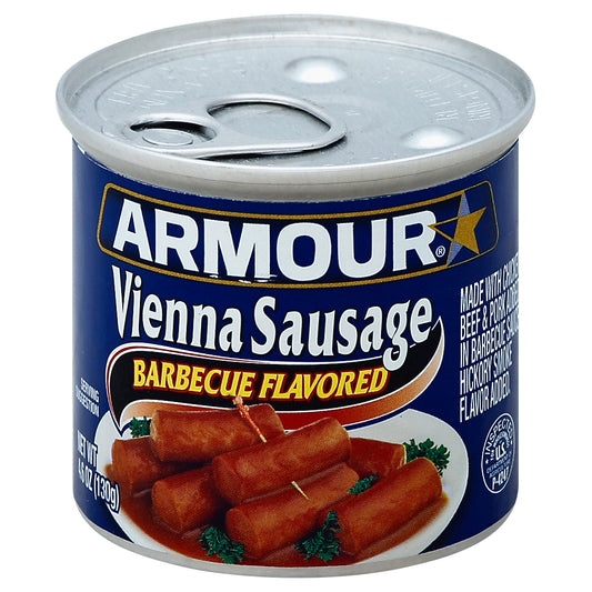 Armour Sausage 4.6 oz - BARBECUE FLAVORED
