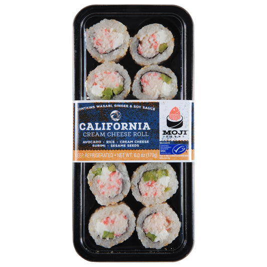 Moji Sushi California Cream Cheese Roll 6.0 oz