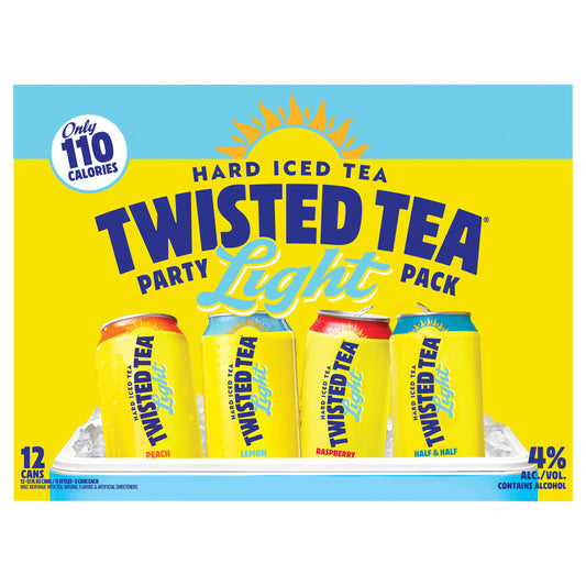 Twisted Tea Light Variety Pack, Hard Iced Tea (12 fl. oz. Can, 12pk.)