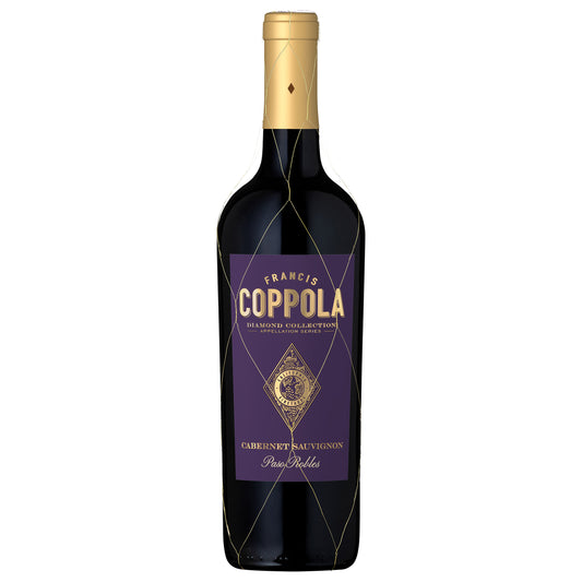 Coppola Diamond Appellation Series Paso Robles Cabernet Sauvignon Red Wine, 750ml Bottle, 13.5% ABV, 27 Proof