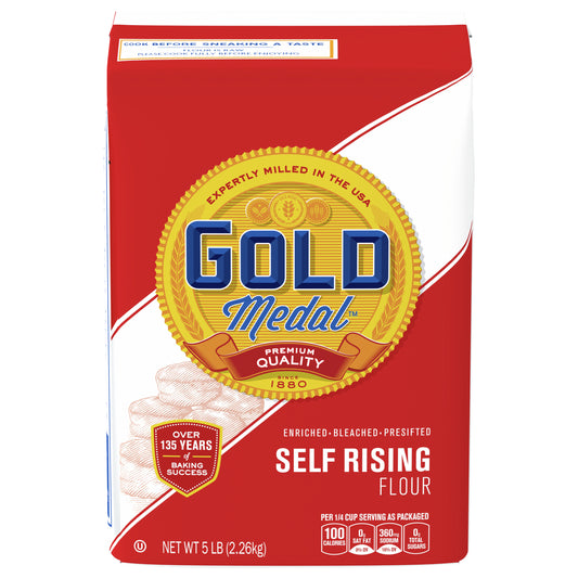 Gold Medal Premium Quality Self Rising Flour For Baking, 5 lb.