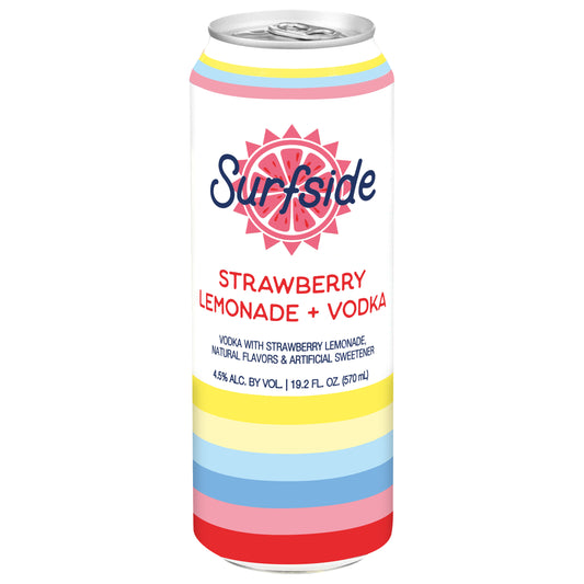 Surfside Strawberry Lemonade + Vodka 19.2 fl oz