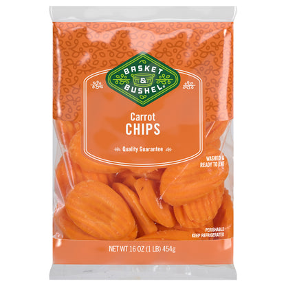 Basket & Bushel Chips Carrot 16 oz