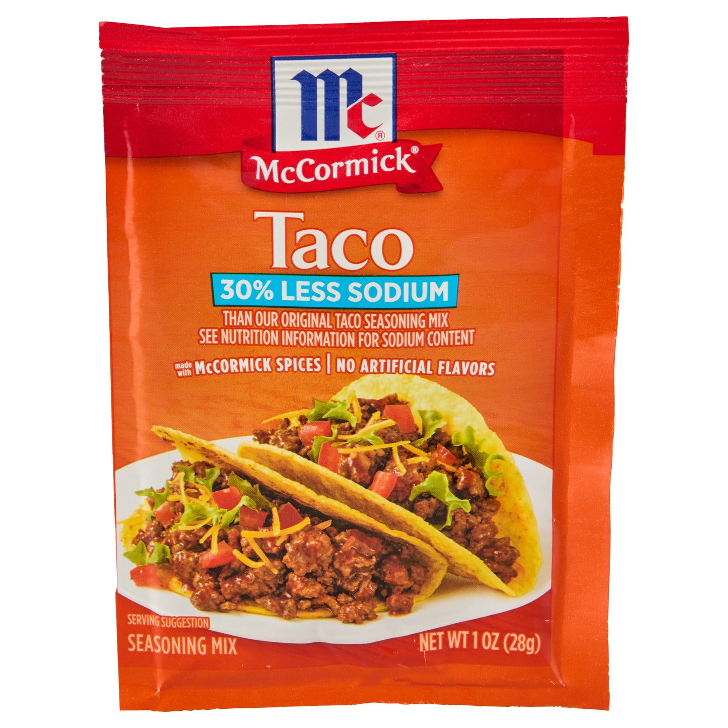 McCormick Taco Seasoning Mix - 30% Less Sodium, 1 oz