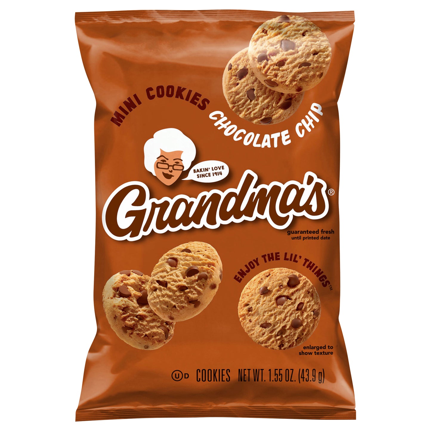 Grandma's Cookies Mini Chocolate Chip 1.55 Oz