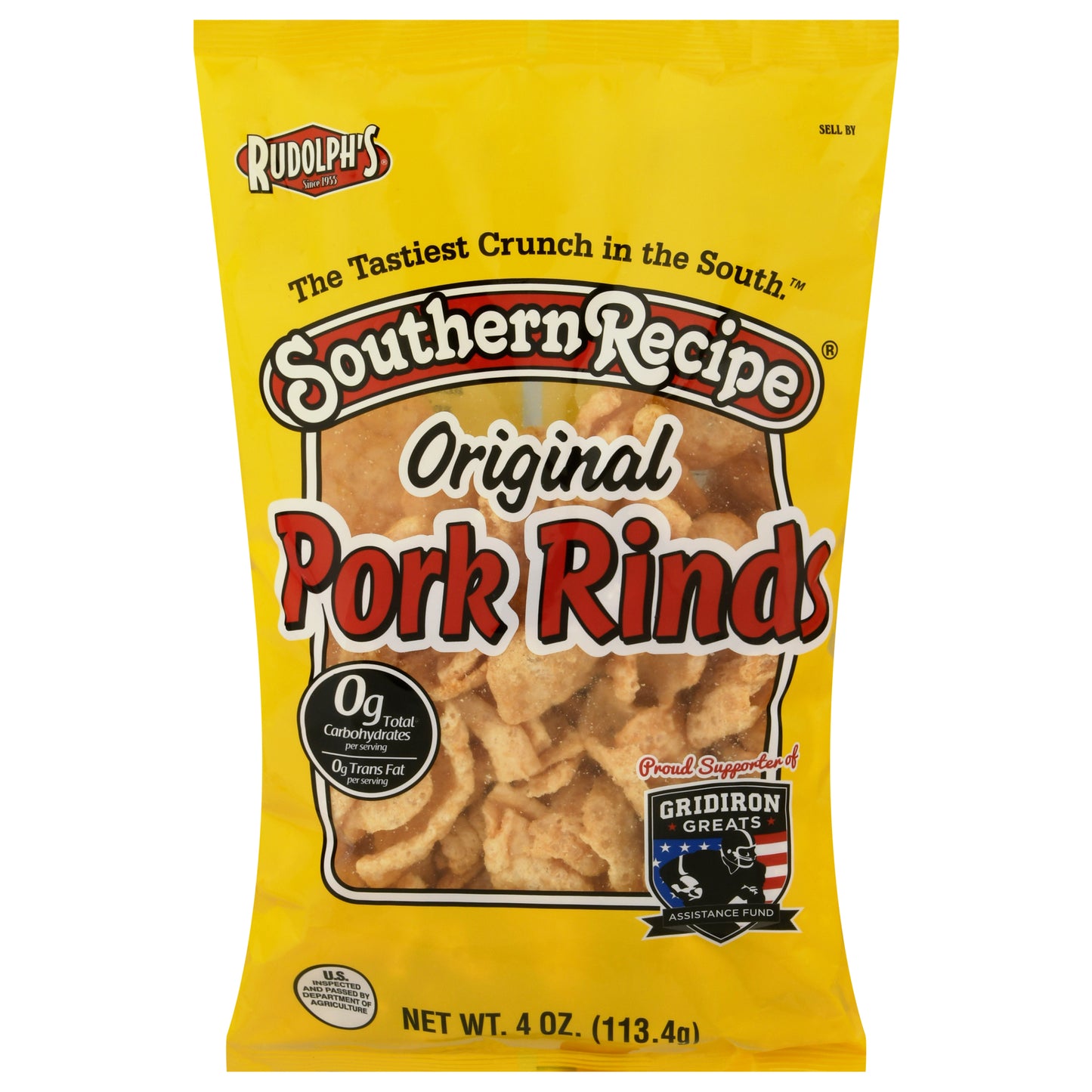 Southern Recipe Original Pork Rinds 4 oz