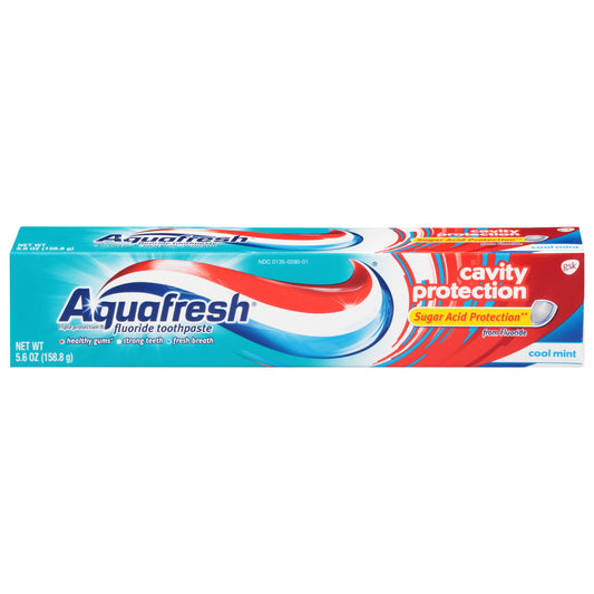 Aquafresh Fluoride Cavity Protection Cool Mint Toothpaste 5.6 oz