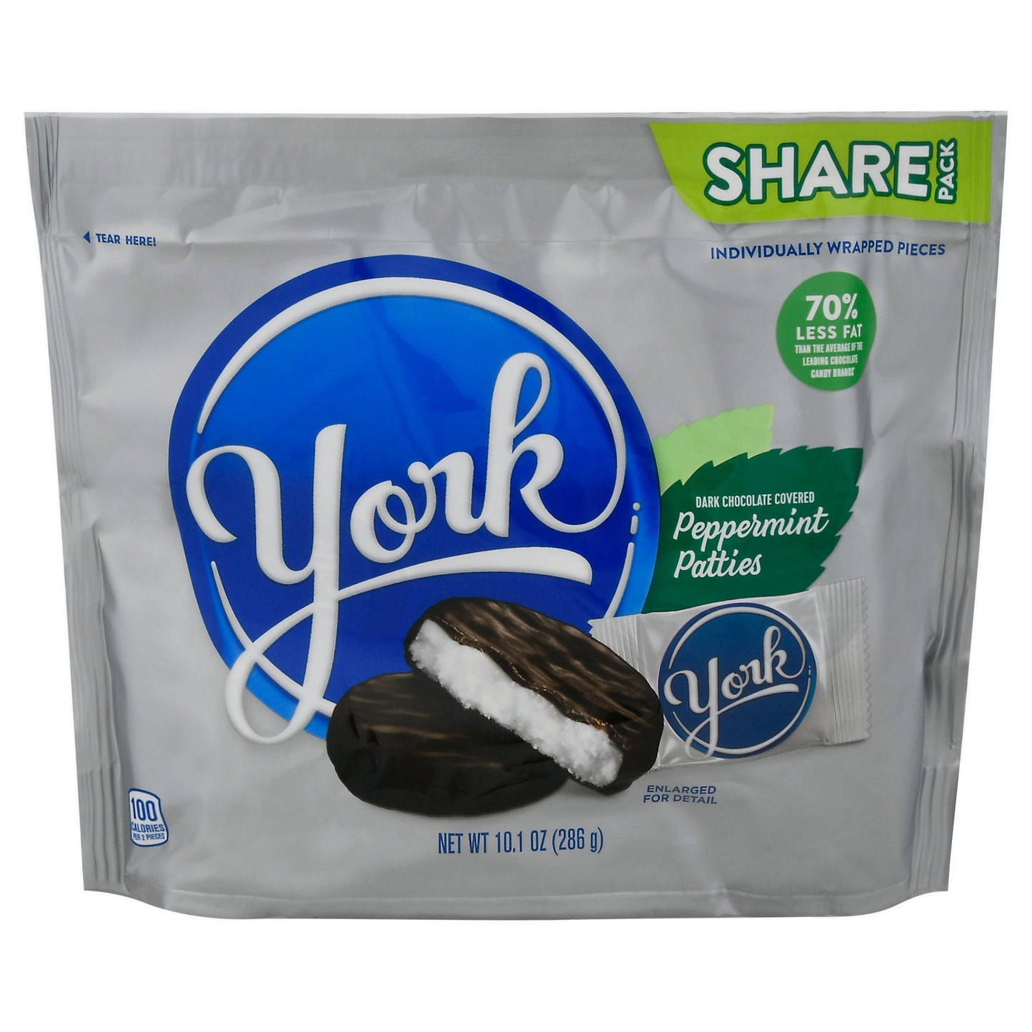 York Dark Chocolate Covered Peppermint Patties Share Pack 10.1 oz
