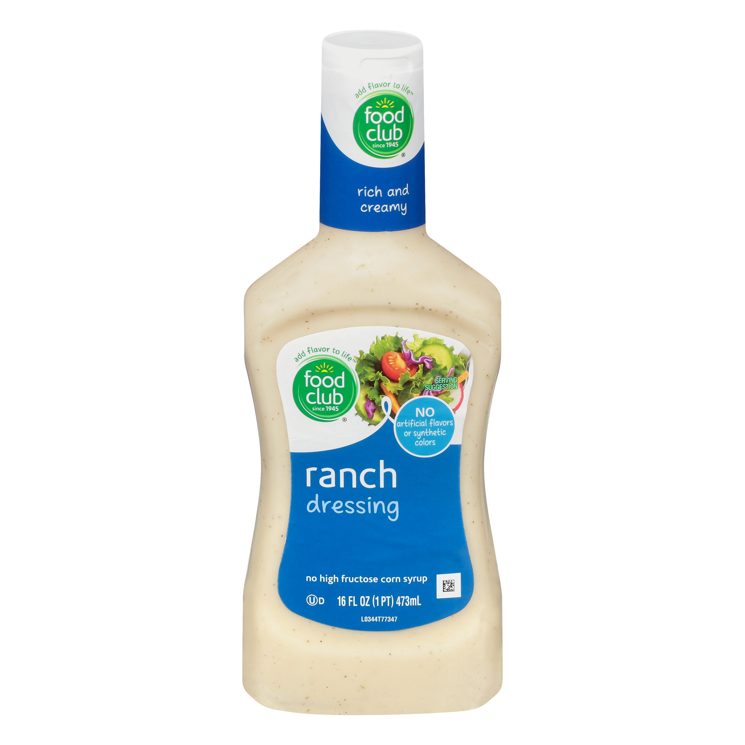 Food Club Ranch Dressing 16 oz – Champagne's Marche