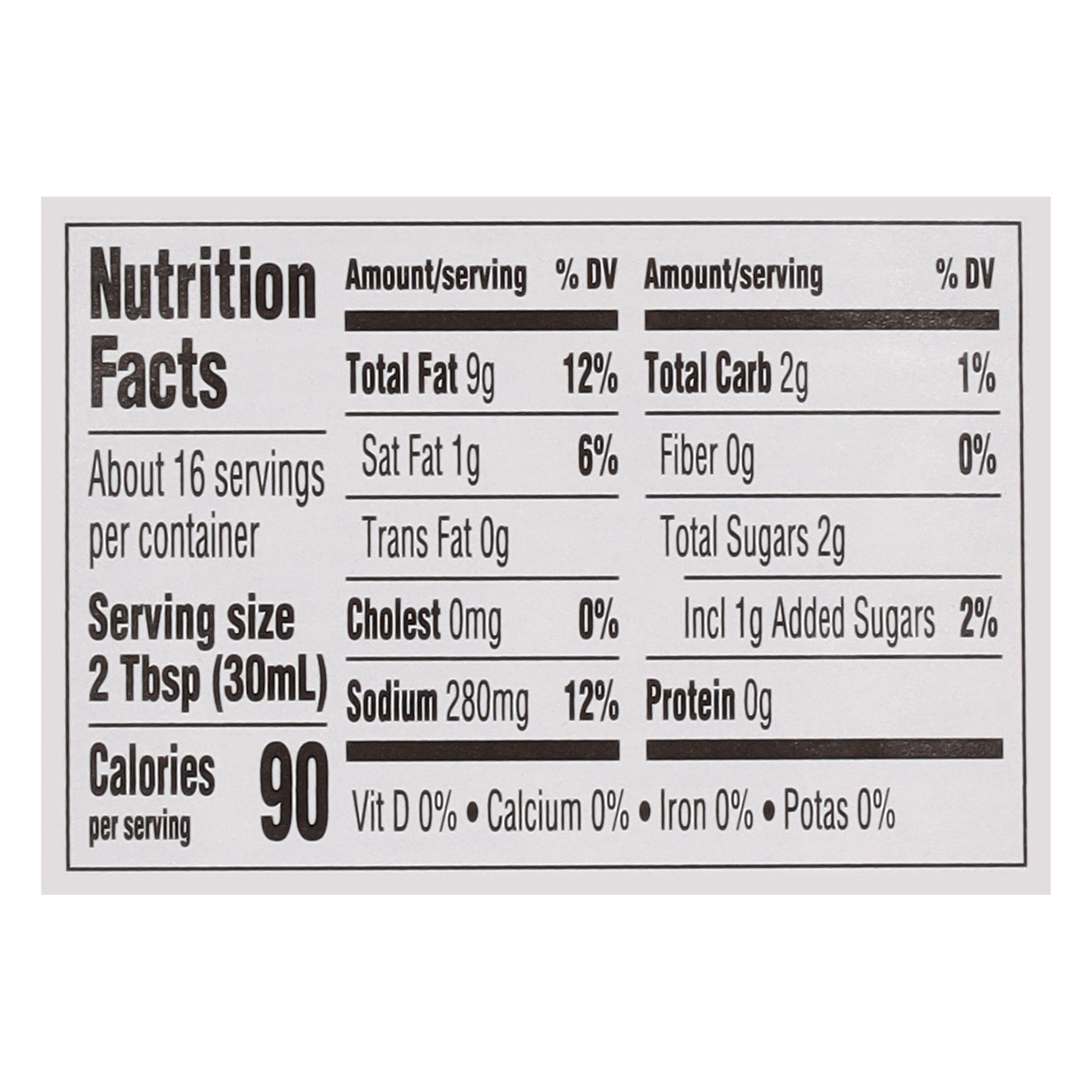 Food Club Balsamic Vinaigrette Dressing 16 fl oz