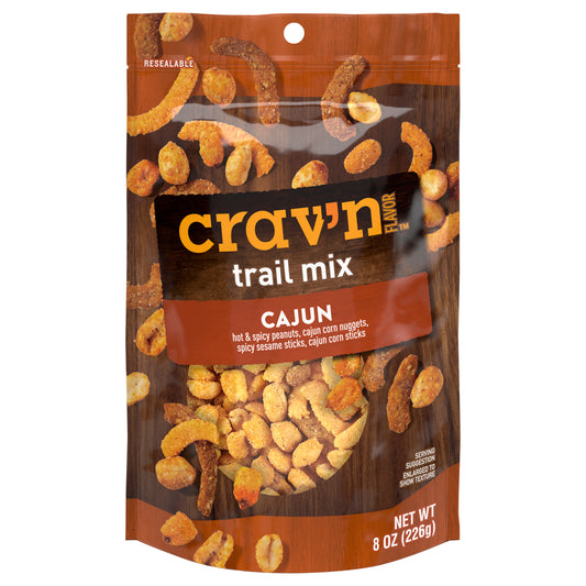 Crav'n Flavor Cajun Trail Mix 8 oz