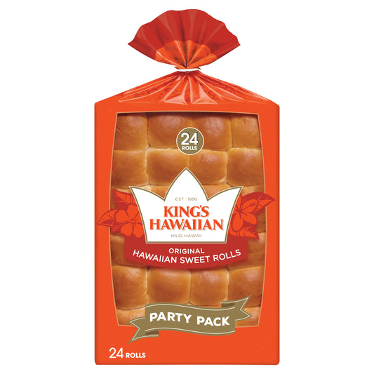 King's Hawaiian Party Pack Original Hawaiian Sweet Rolls 24 ea