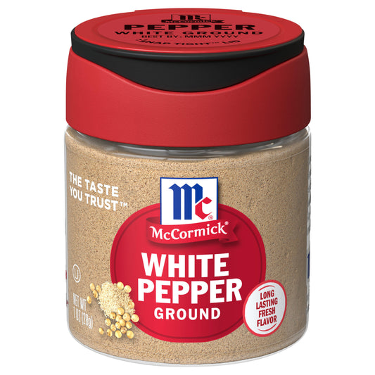 McCormick White Pepper - Ground, 1 oz