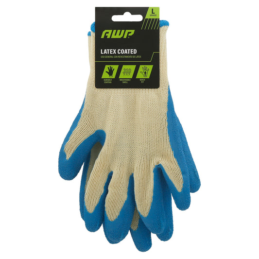 AWP L Latex Coated Gloves 1 pr