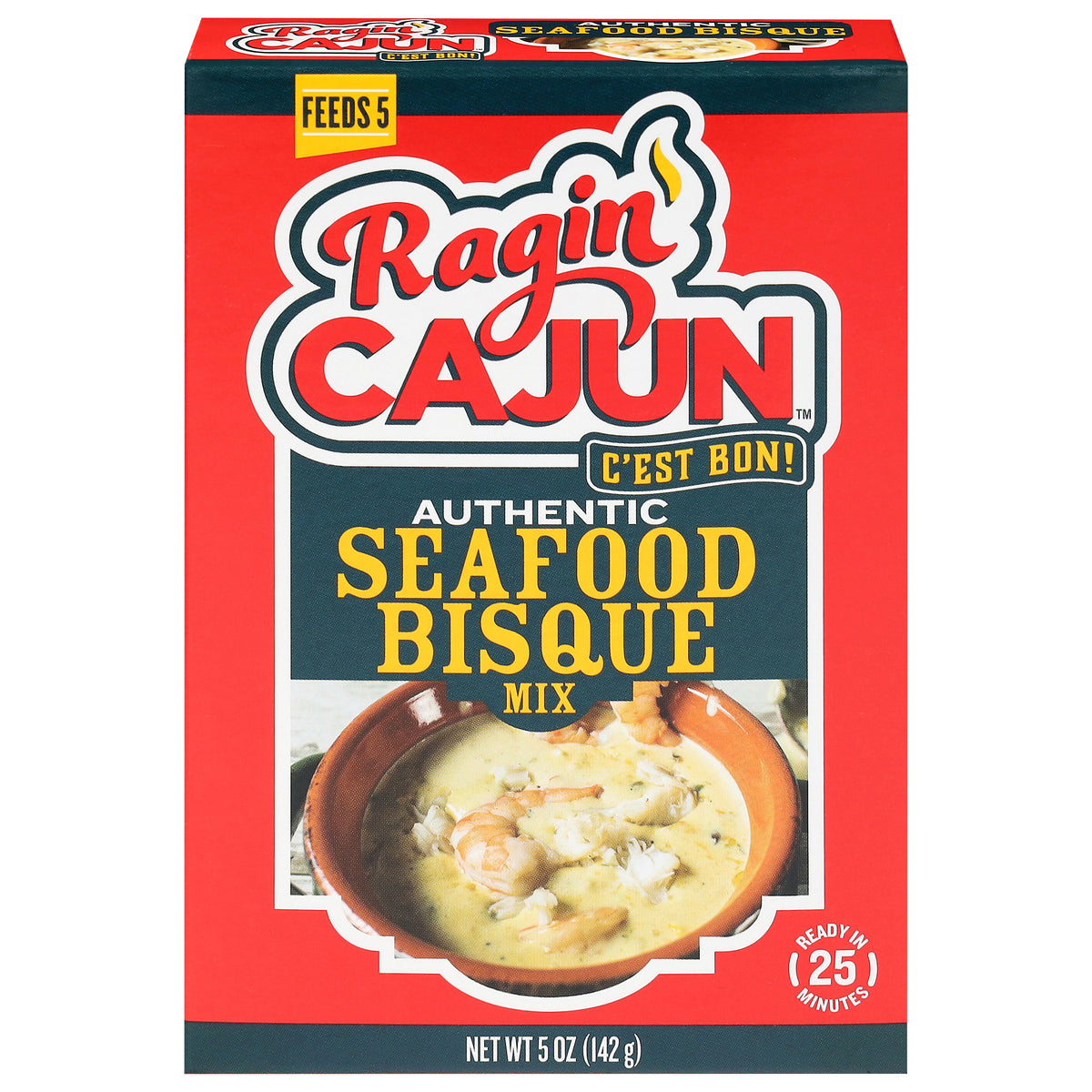 Ragin' Cajun Authentic Seafood Bisque Mix 5 oz