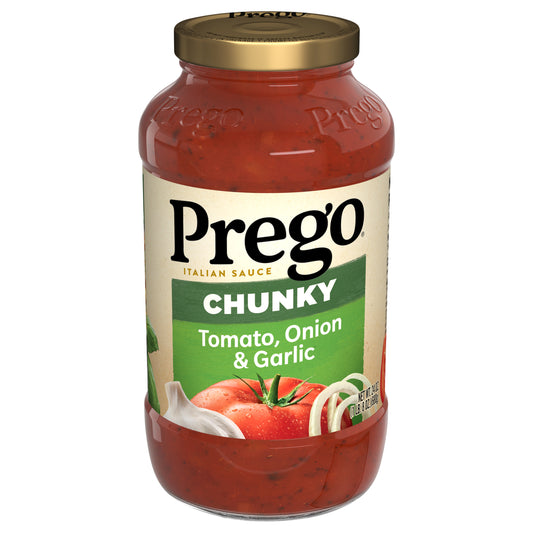 Prego Chunky Tomato, Onion & Garlic Italian Sauce 24 oz