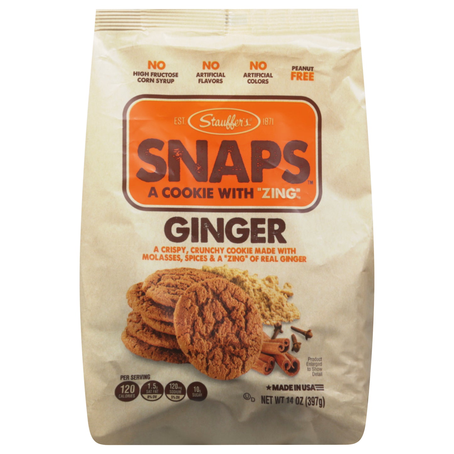 Stauffer's Snaps Ginger Cookies 14 oz