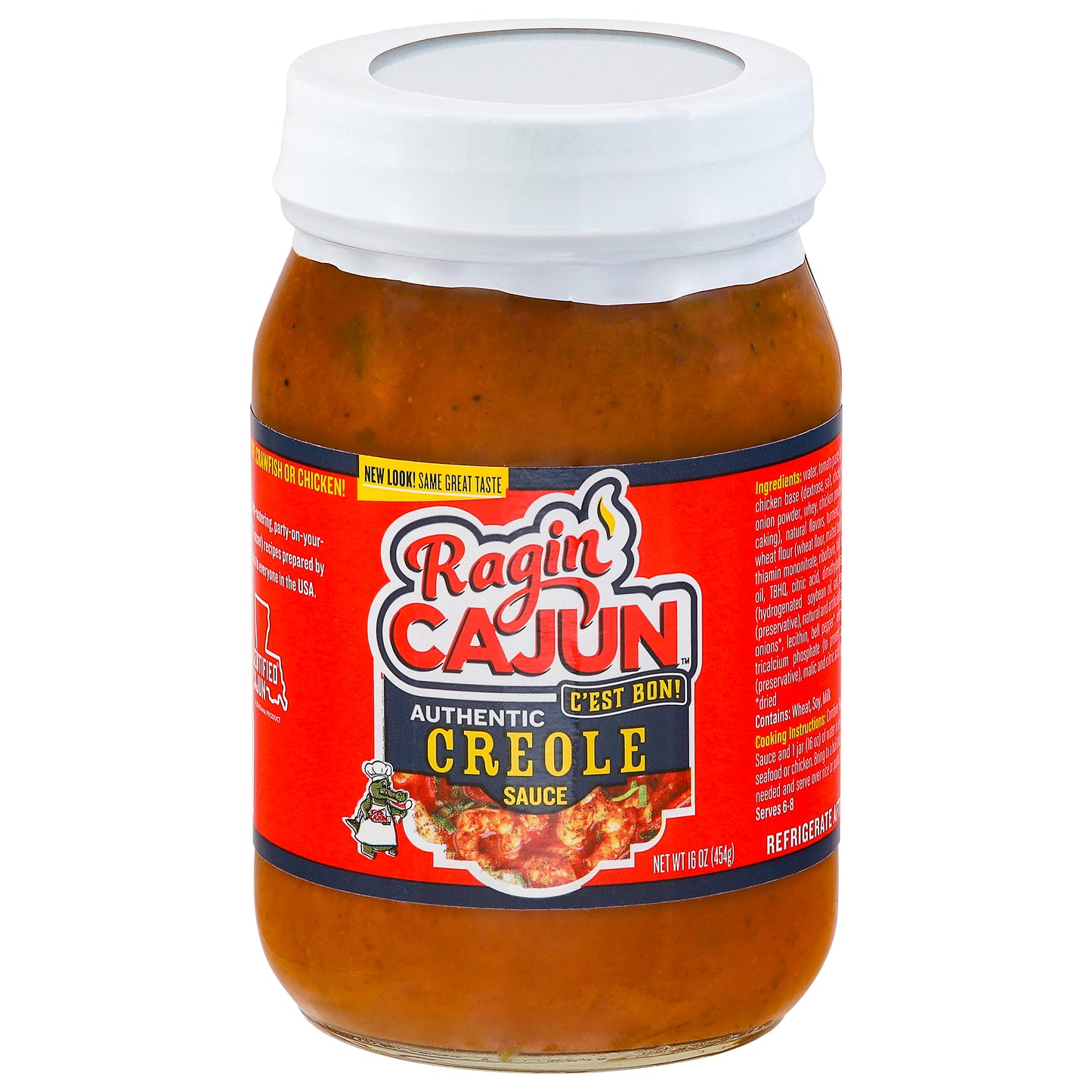 Ragin' Cajun Authentic Creole Sauce 16 oz