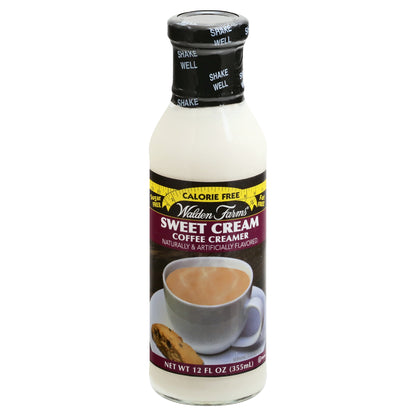 Walden Farms Sweet Cream Coffee Creamer 12 oz