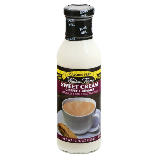 Walden Farms Sweet Cream Coffee Creamer 12 oz