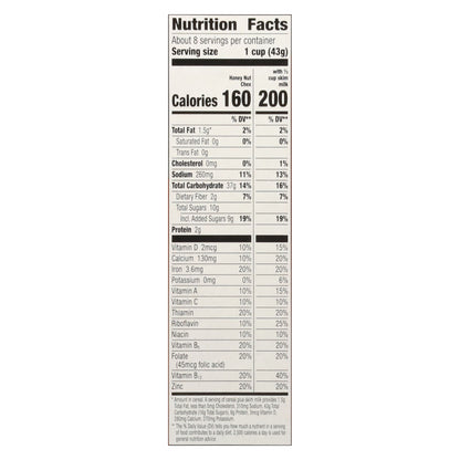 Chex Gluten Free Honey Nut Cereal 12.5 oz