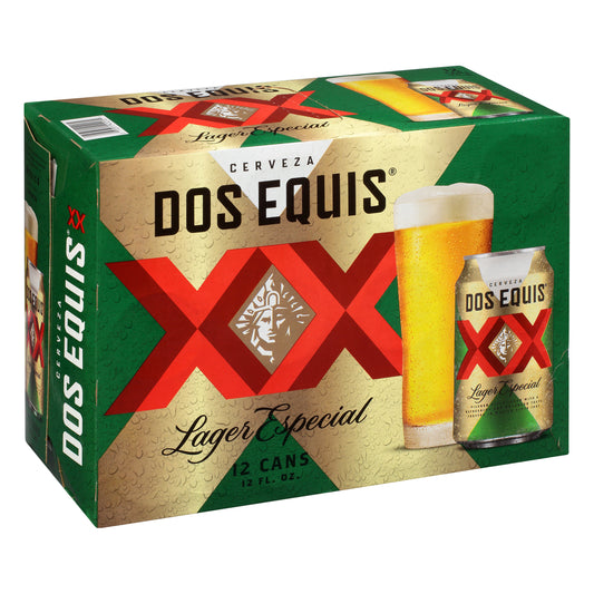 Dos Equis Lager Especial Beer 12 ea - 12 Cans