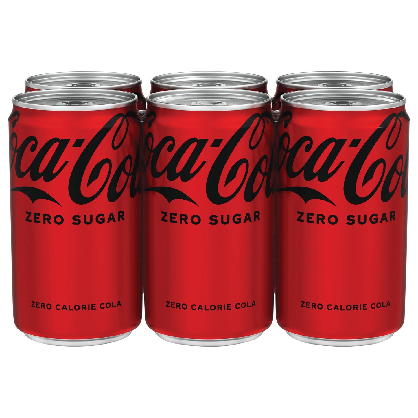 Coke Zero Sugar Diet Soda Soft Drink, 7.5 fl oz, 6 Pack