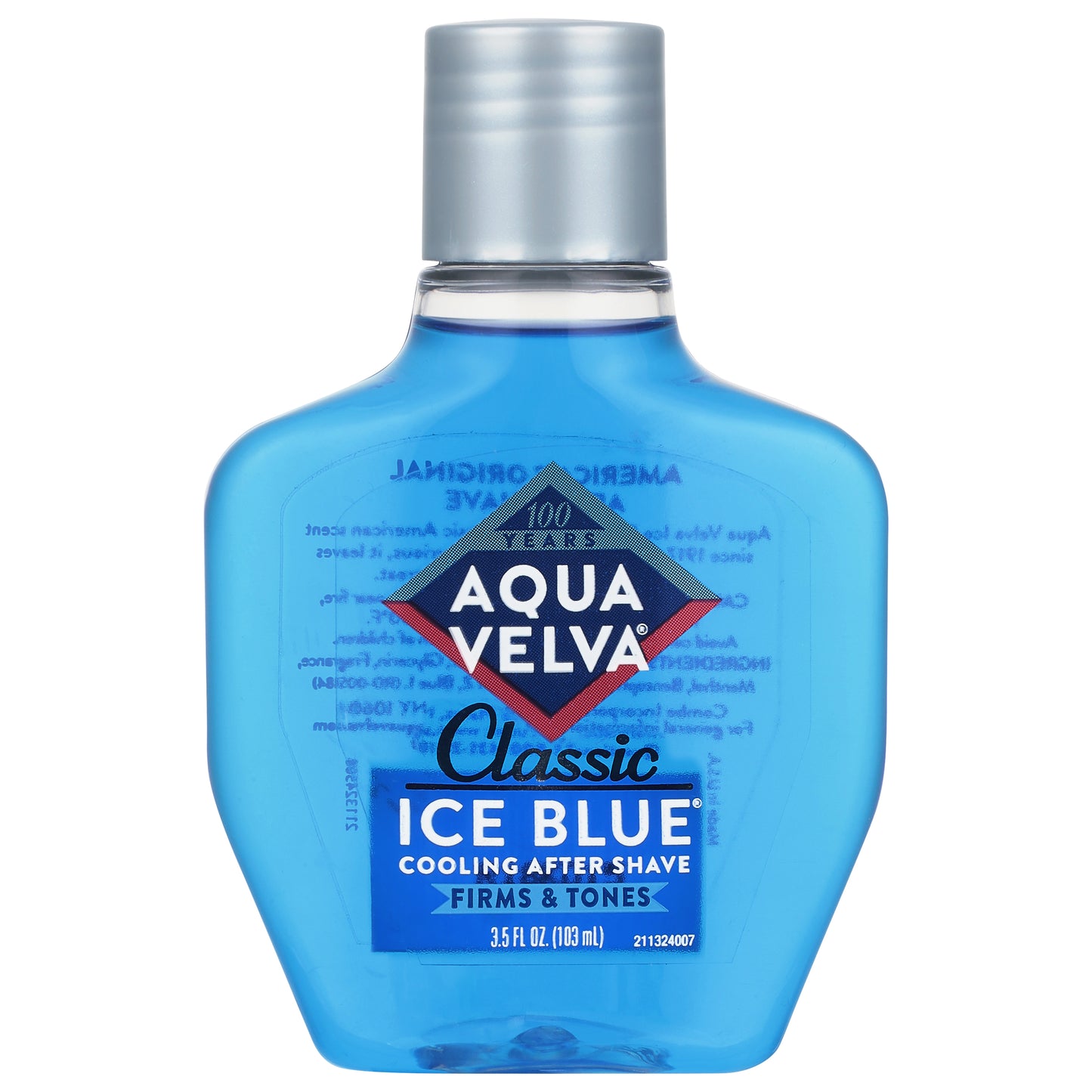Aqua Velva Classic Ice Blue Firms & Tones Cooling After Shave 3.5 fl oz