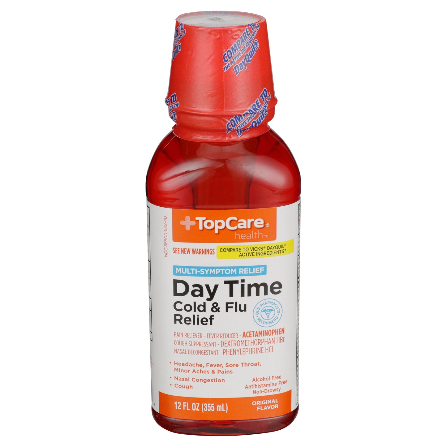 TopCare TOPCARE COLD/FLU DY-TM LIQ 12 OZ