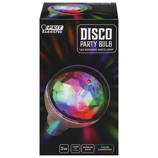 Feit Electric 5 Watts Color Changing Disco Party Bulb 1 ea