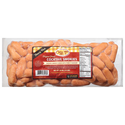 Carolina Pride Family Pack Original Flavor Cocktail Smokies 24 oz