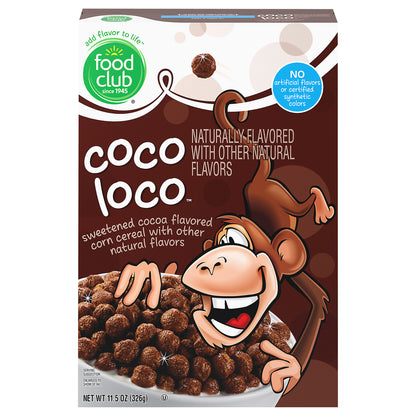 Food Club Coco Loco Cereal 11.5 oz