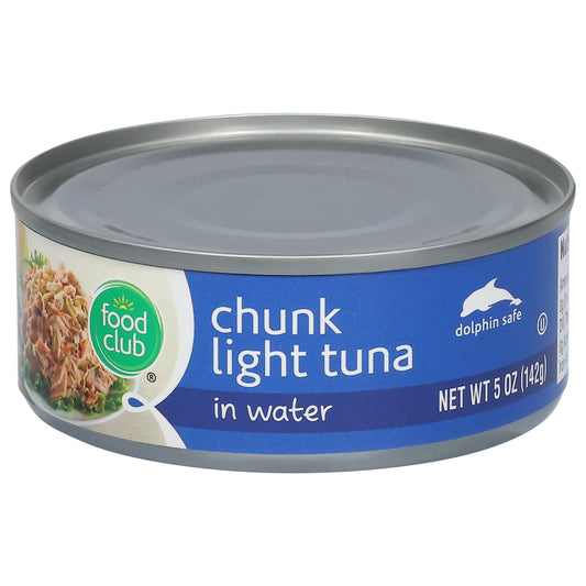 Food Club Chunk Light Tuna in Water 5 oz