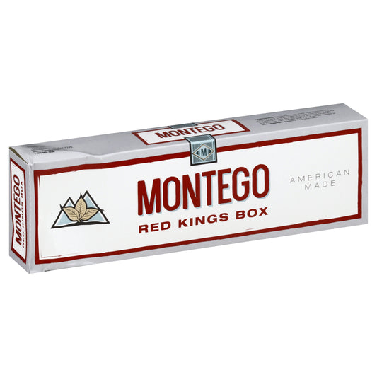 Montego Class A 100s Red Kings Cigarettes 200 ea