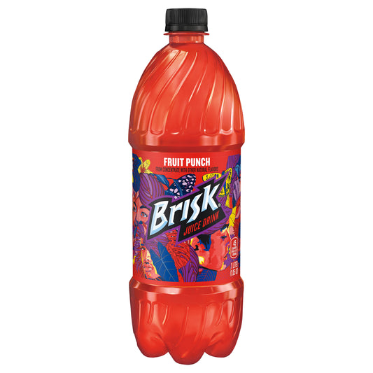 Brisk Juice Drink Fruit Punch 1 L Bottle