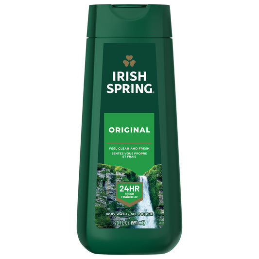 Irish Spring Original Clean Body Wash for Men, 20 Oz