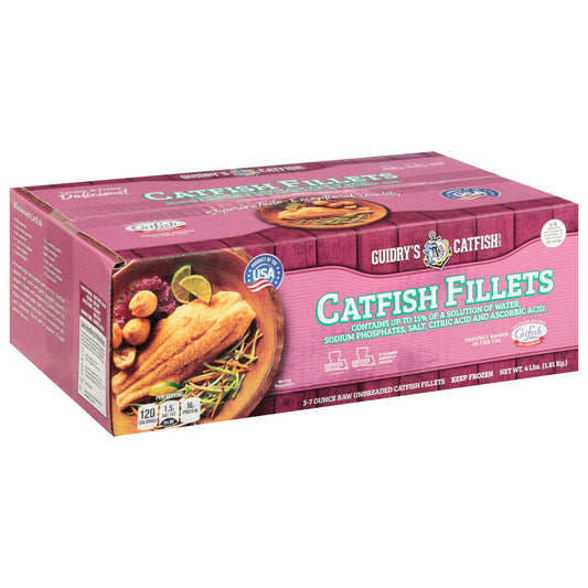 Guidrys Fillets Catfish 4 lb