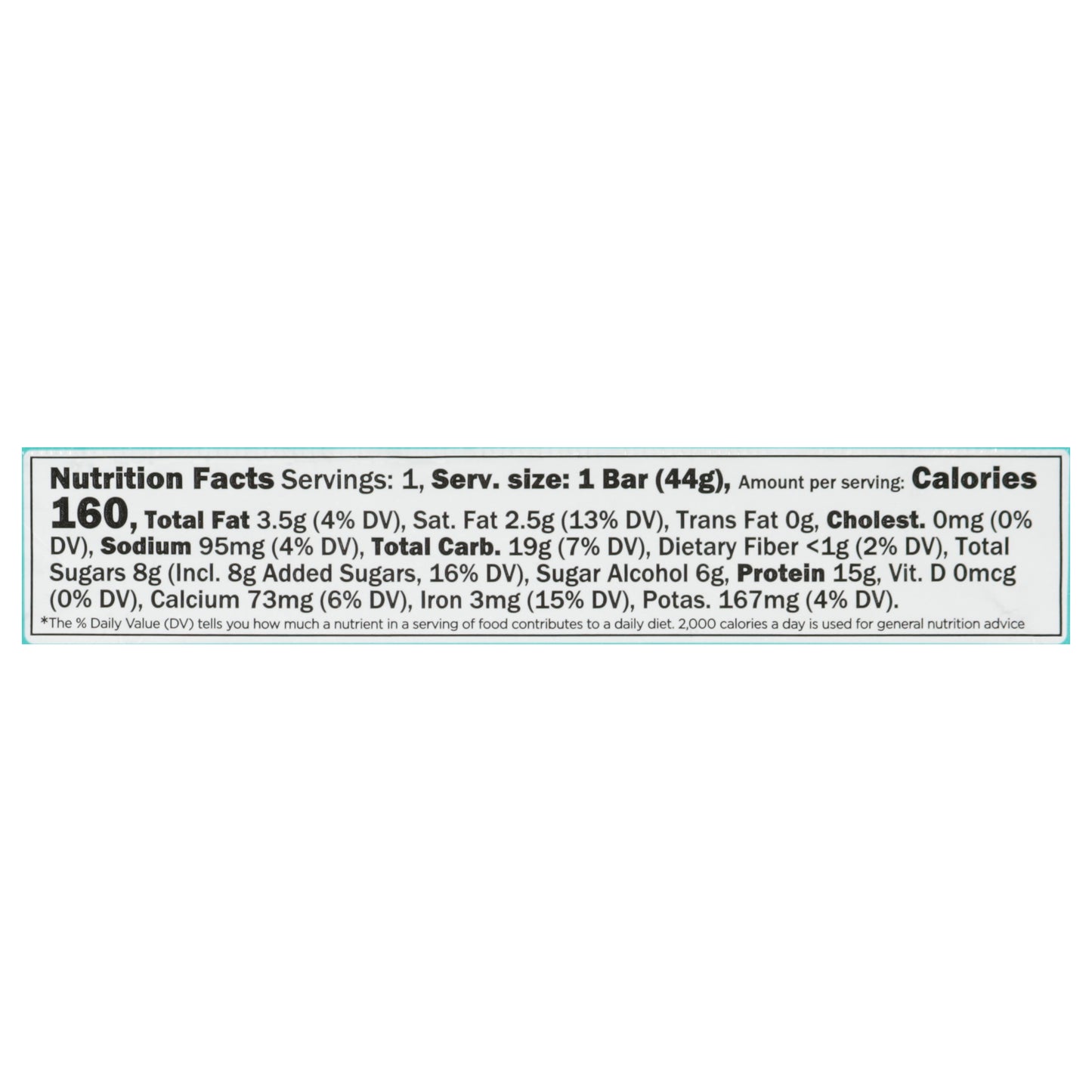 Built Puff Cookie Dough Chunk Protein Bar 1.55 oz