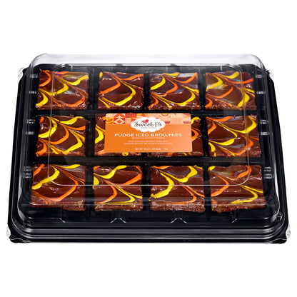Sweet P's Bake Shop Fudge Iced Brownies 16 oz