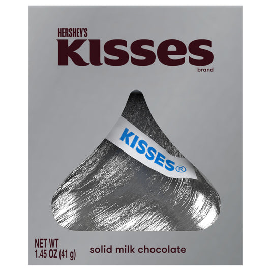 Kisses Solid Milk Chocolate 1.45 oz Box