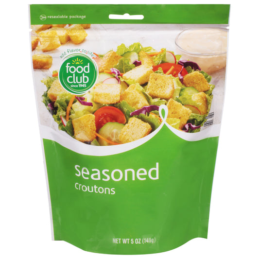 Food Club Seasoned Croutons 5 oz