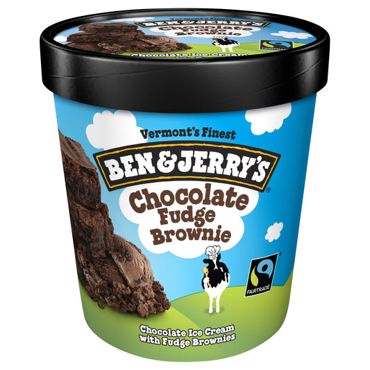 Ben & Jerry's Ice Cream Chocolate Fudge Brownie 16 oz