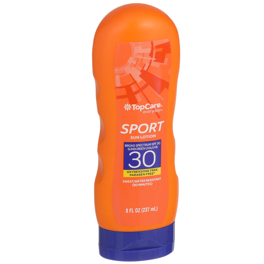 Sport Sweat/Water Resistant Uva/Uvb Broad Spectrum Spf 30 Sunscreen Lotion
