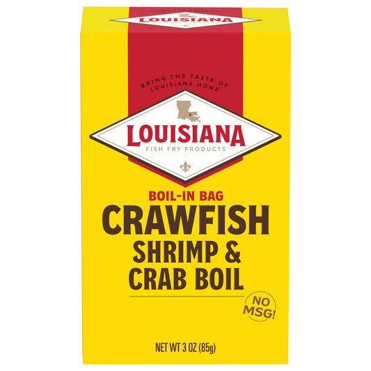 Louisiana Fish Fry Products Crawfish Shrimp & Crab Boil 3 oz