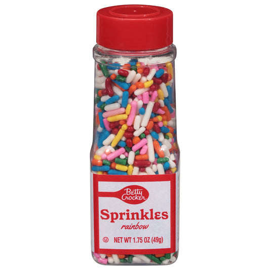 Betty Crocker Rainbow Sprinkles 1.75 oz