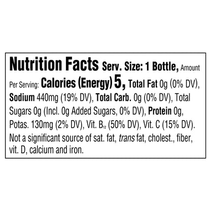 POWERADE Power Water Zero Sugar Strawberry Kiwi Flavored Electrolyte Water, 16.9 fl oz Bottles, 6 Pack