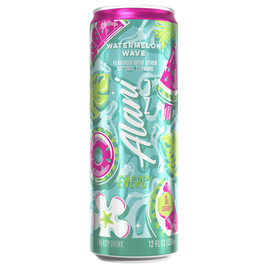 Alani Energy Drink Watermelon Wave 12oz