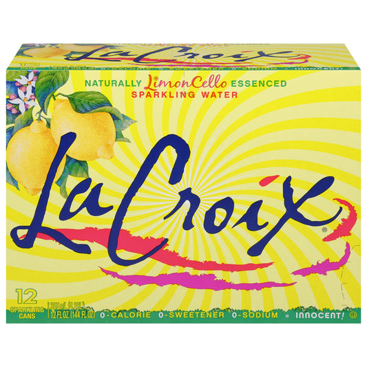 LaCroix LimonCello Sparkling Water 12 - 12 fl oz Cans