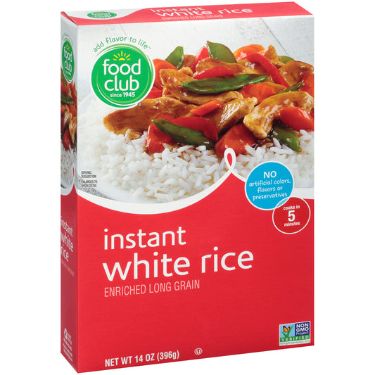 Enriched Long Grain Instant White Rice